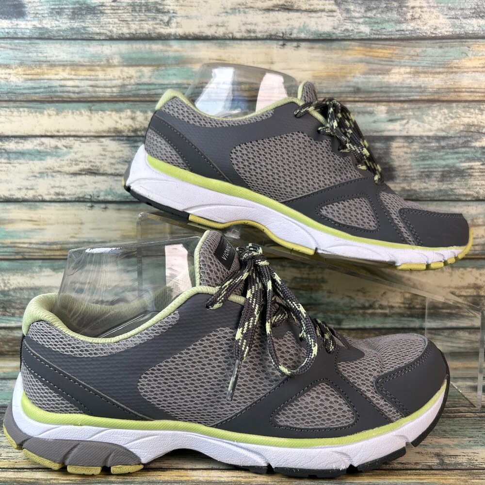 Vionic Tokyo Sneakers Womens 6 Gray Casual Walking Everyday Shoes Arch Support